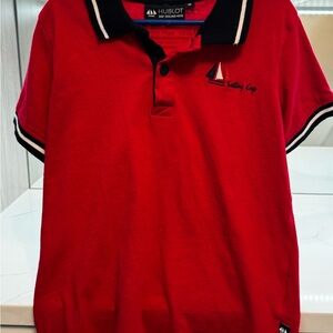 Hublot Red Polo Shirt for Boys size 10
